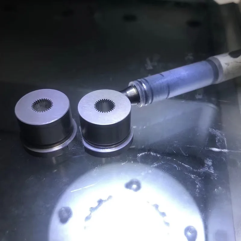 Engrenagens de processamento de fio lento de fio fino de 0,03 mm