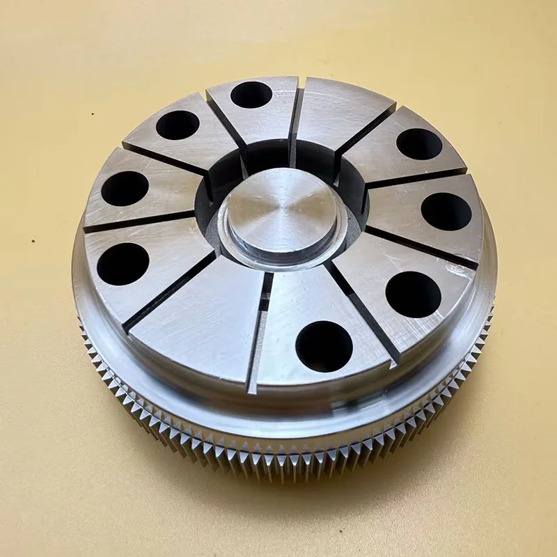 Peças dentadas de tornos de controle numérico CNC